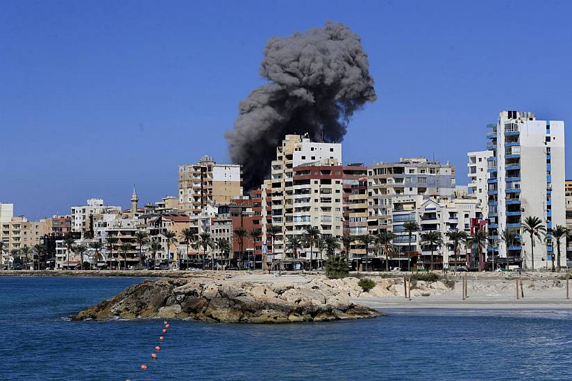 Israeli Strikes Pound Lebanese Coastal City After Residents Evacuate