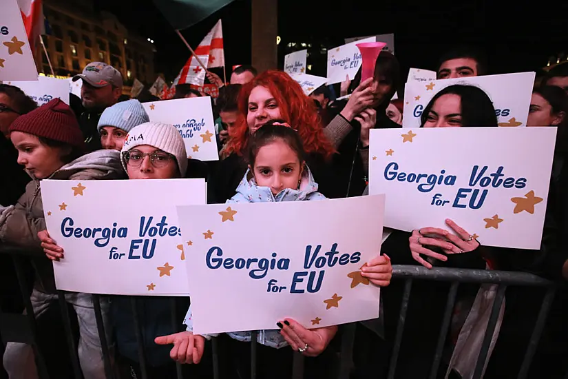 Georgians Vote In Make-Or-Break Election For Country’s Future