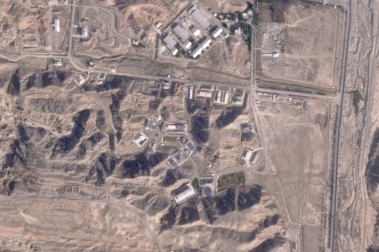 Satellite Images Show Damage From Air Strikes At Two Iranian Military Sites