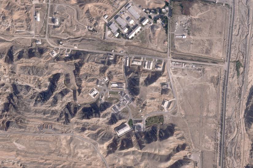 Satellite Images Show Damage From Air Strikes At Two Iranian Military Sites