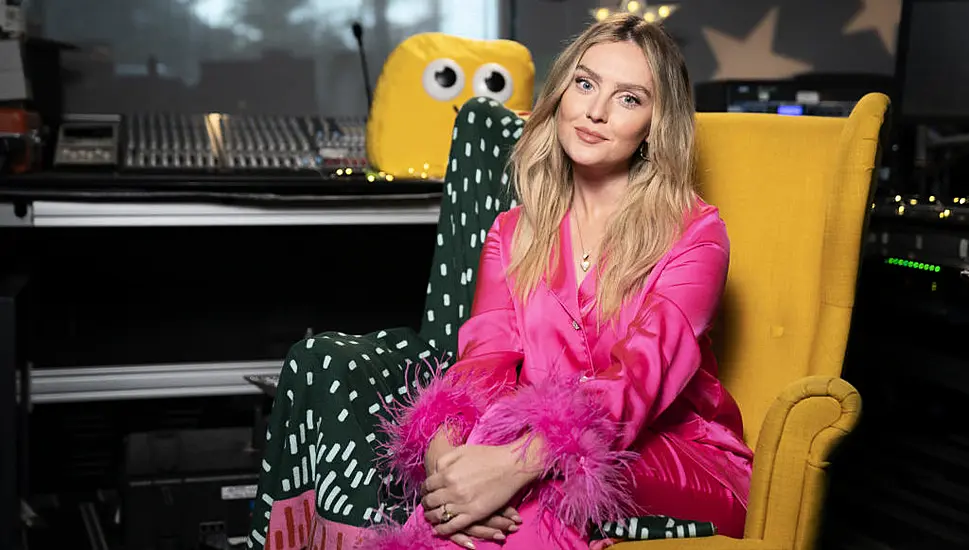 Perrie Edwards To Read Cbeebies Bedtime Story Wearing Bright Pink Pyjamas