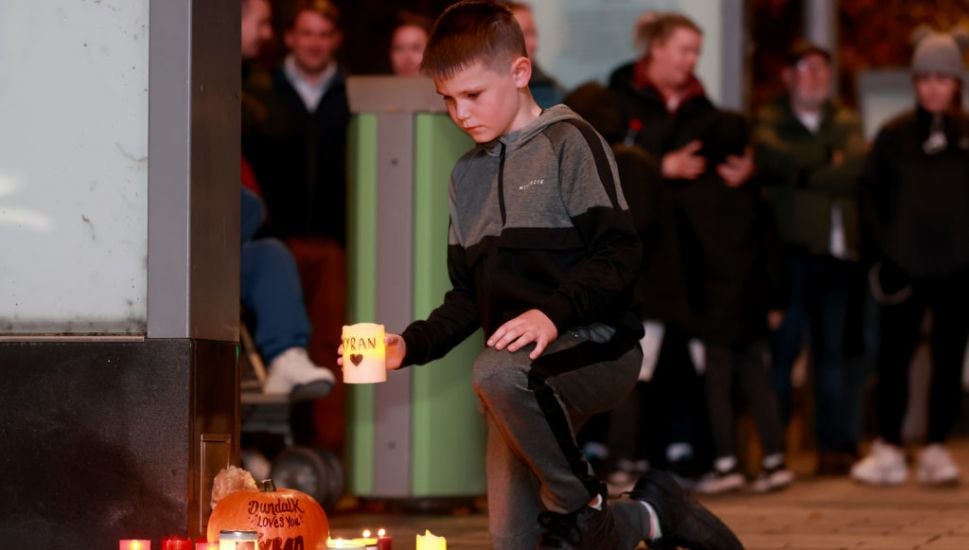 Vigil Held In Dundalk For Missing Schoolboy Kyran Durnin