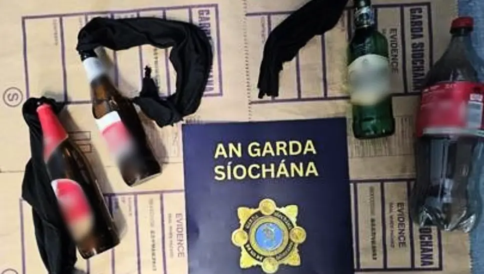 Man Arrested As Armed Gardaí Seize Petrol Bombs In Dublin