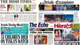 What The Papers Say: Tuesday's Front Pages