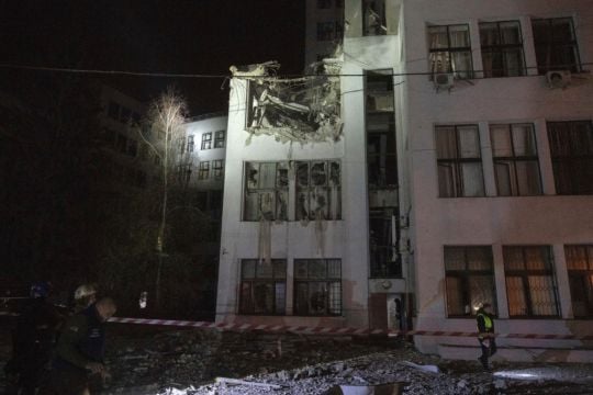 Four Killed As Russian Missiles And Bombs Hit Ukraine’s Biggest Cities