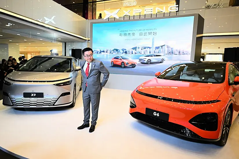 Chinese Car Brand Xpeng To Enter Irish Market Next Year