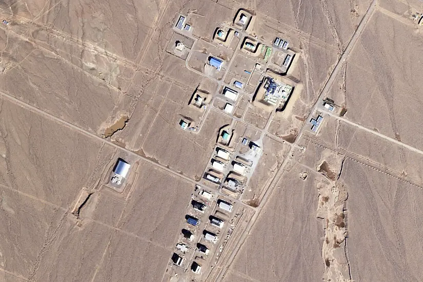 Satellite Photos Show Israeli Strike Likely Hit Iran Revolutionary Guard Base