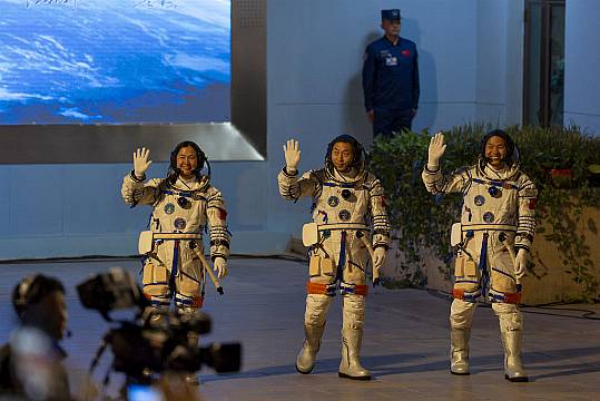 China Launches New Crew To Its Space Station As It Seeks To Expand Exploration