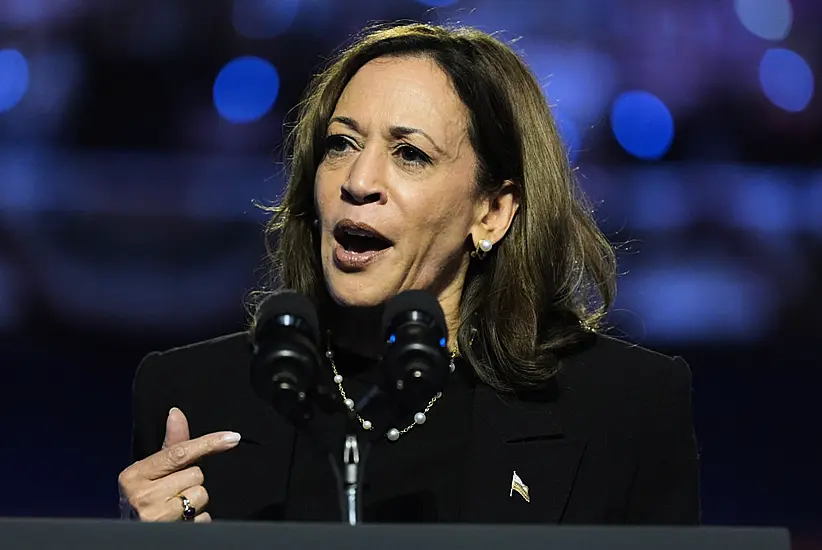 Harris Calls On Americans To ‘Stop Pointing Fingers At Each Other’