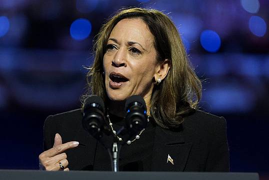 Harris Calls On Americans To ‘Stop Pointing Fingers At Each Other’