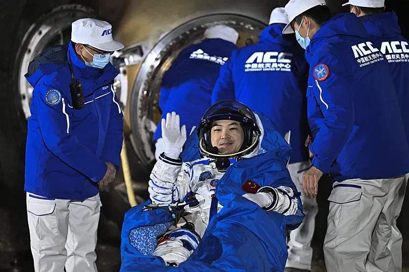 Chinese Crew Returns To Earth After Six Months In Space