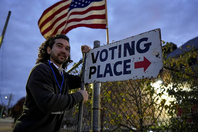 In Pictures: Americans Head To The Polls To Choose Between Harris And Trump