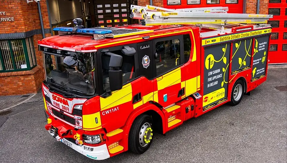 Firefighters In Carlow Begin Operating Fire Engine Fuelled By Vegetable Oil