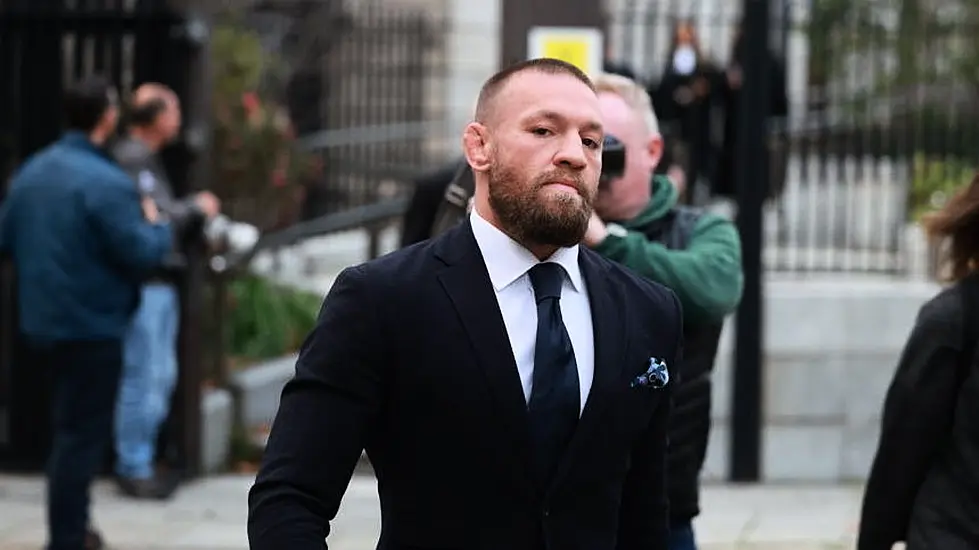 Jury In Conor Mcgregor Case Tell Judge They Saw Somebody Pointing Mobile Phone At Them From Gallery