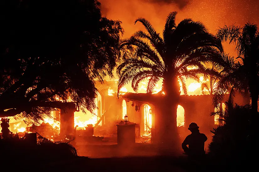 Thousands Ordered To Evacuate As Wildfire Burns Homes In California