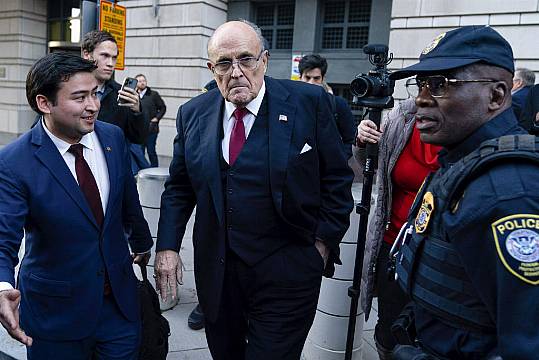 Rudy Giuliani To Appear In Court After Missing Deadline To Surrender Assets