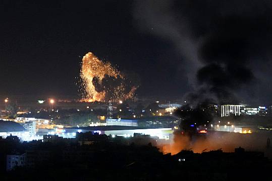 Airstrikes Hit Beirut Suburbs As Israel Expands Northern Gaza Operations