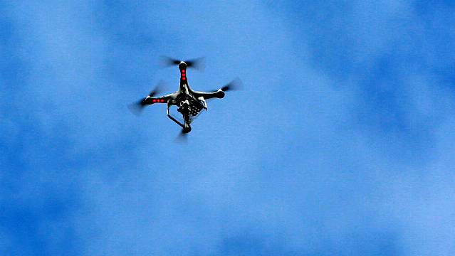 Man Hit By Fallen Drone Propeller While Mowing Lawn, Investigators Told