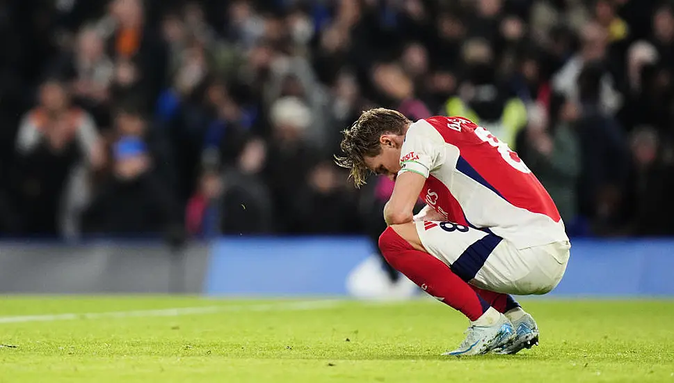 Arsenal Lose Further Ground In Premier League Title Race After Draw At Chelsea