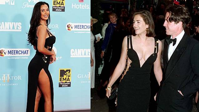 Maya Jama Pays Homage To Liz Hurley At Ema Awards