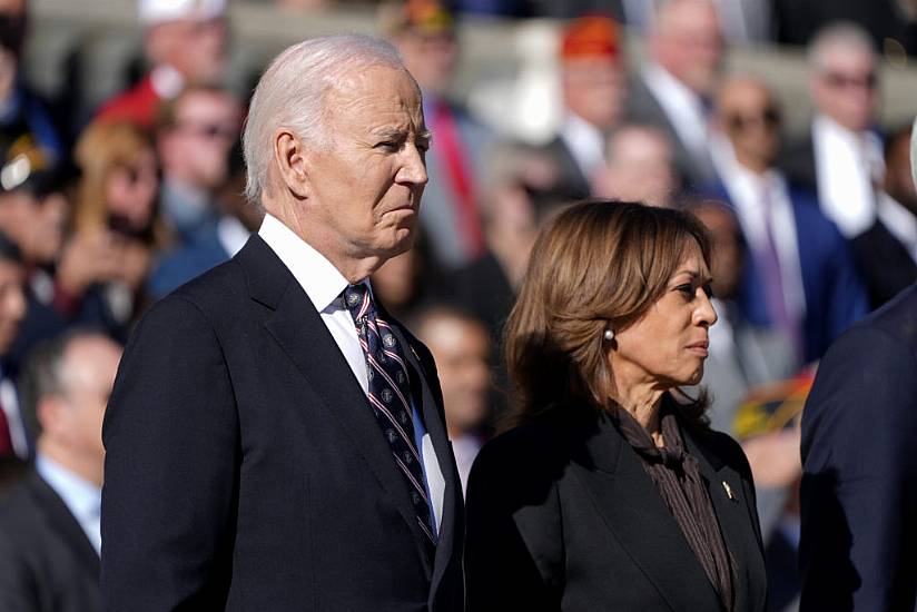 Biden And Harris Appear Together For First Time Since She Lost Election To Trump