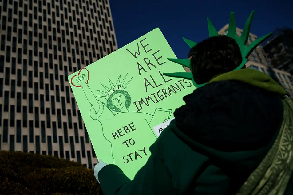 Activists Hold Solidarity Vigil Against Deportation In New York City