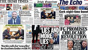 What The Papers Say: Thursday's Front Pages