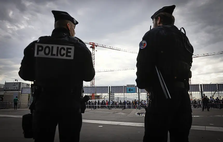 Thousands Of Police Officers Deployed For France V Israel Football Match