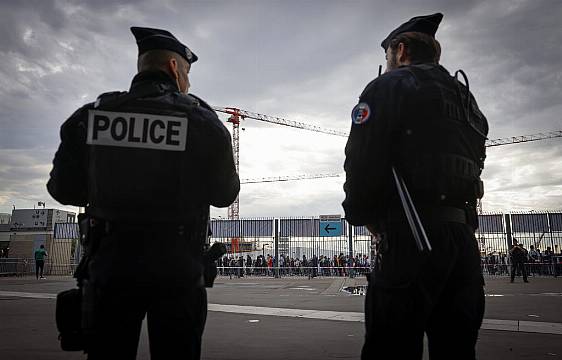 Thousands Of Police Officers Deployed For France V Israel Football Match