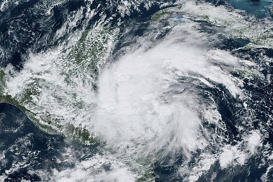 Tropical Storm Makes Landfall In Northern Honduras, Bringing Torrential Rain