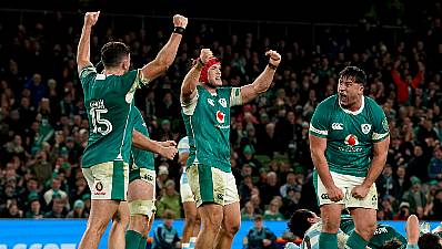 Ireland Hold Off Argentina Fightback To Return To Winning Ways In Dublin