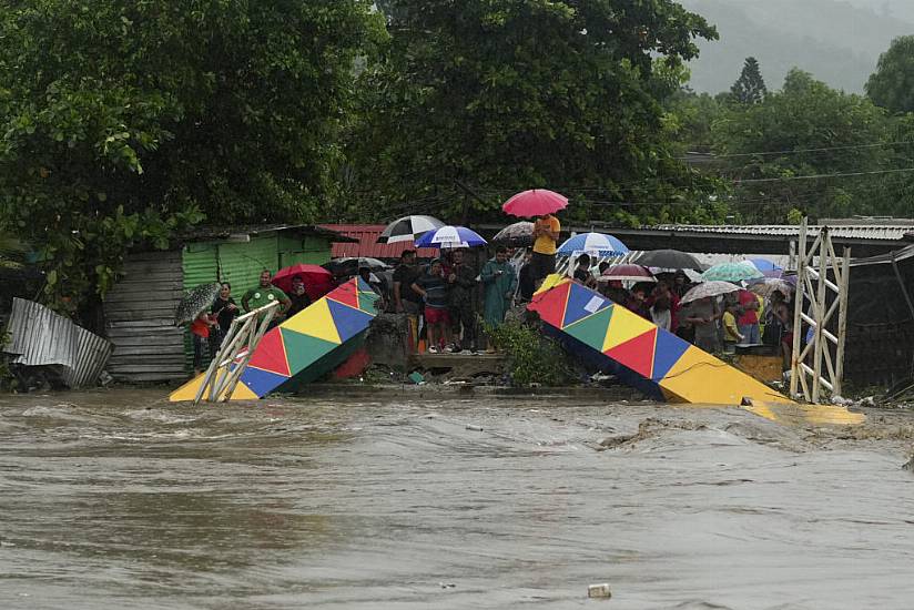 Flash Floods And Mudslides Threat As Tropical Storm Drenches Honduras