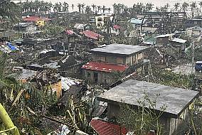 About 400,000 People Displaced As Latest Typhoon Batters The Philippines