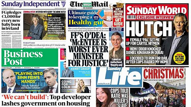 What The Papers Say: Sunday's Front Pages