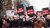 Putin Critics Lead March In Berlin Calling For End To War In Ukraine