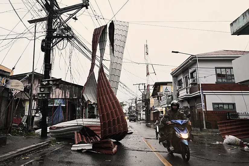 Typhoon Man-Yi Leaves Seven Dead In Landslide In Philippines