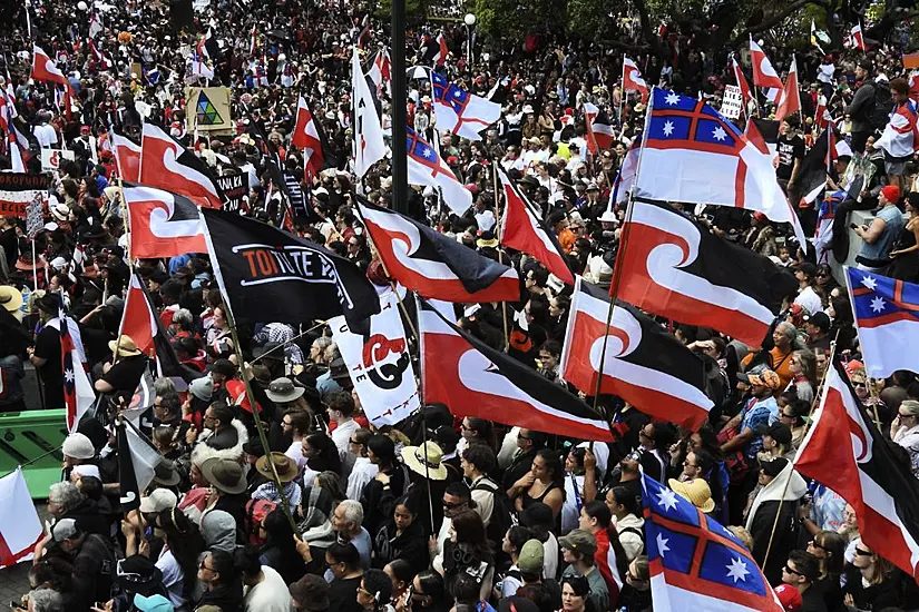 Crowds Throng New Zealand’s Parliament Grounds In Support Of Maori Rights