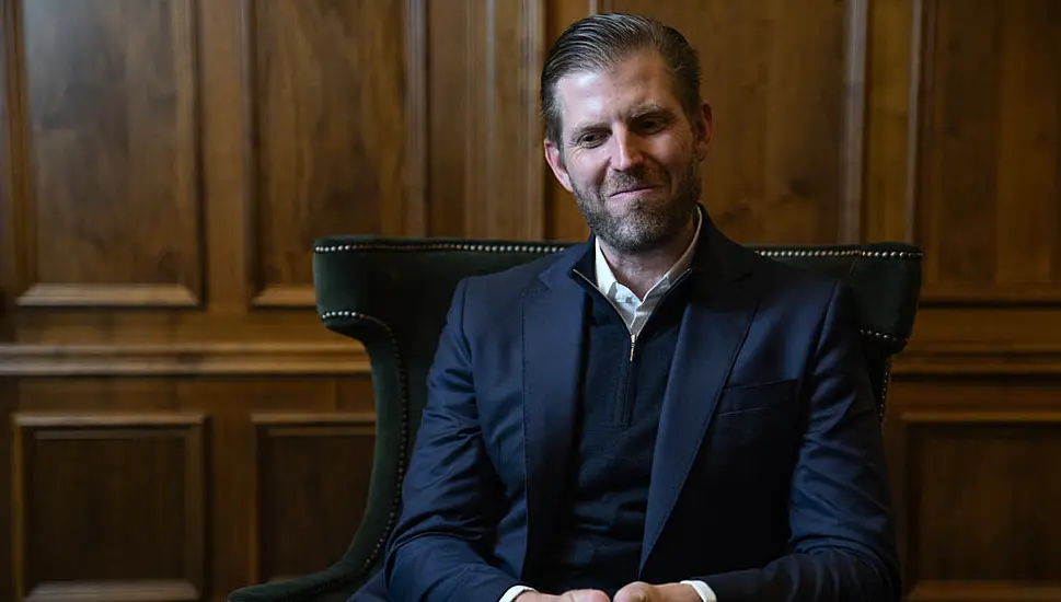 Eric Trump Says Brother Encouraged Their Father To Appear On Joe Rogan Podcast