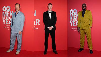 Jude Law, Cole Palmer, Usain Bolt And More Sport Biggest Menswear Trends At Gq Awards