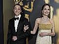 Angelina Jolie Sports Unbranded Vintage Gown With Her Son Knox Jolie Pitt At Governors Awards 2024