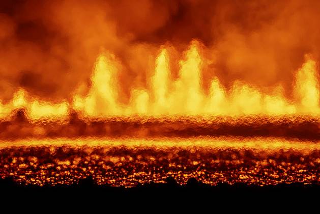 Icelandic Volcano Erupts For The Seventh Time In A Year