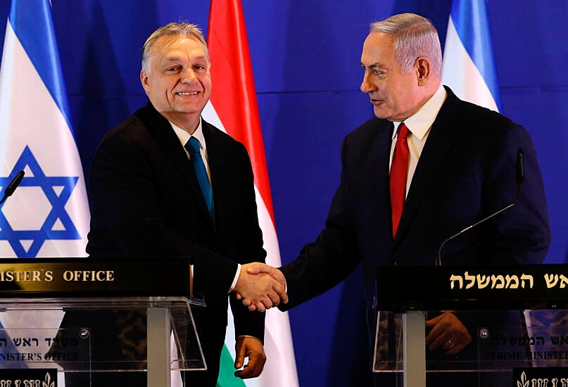 Hungarian Leader Vows To Disregard International Arrest Warrant For Netanyahu