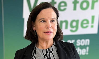 Support For Sinn Féin ‘Has Come Back Very Strongly’, Says Mary Lou Mcdonald