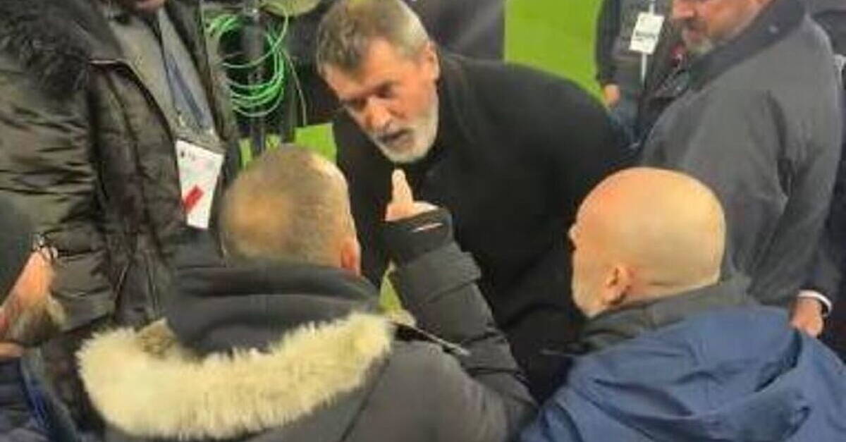 'I'll wait for you in the car park': Roy Keane in angry confrontation ...
