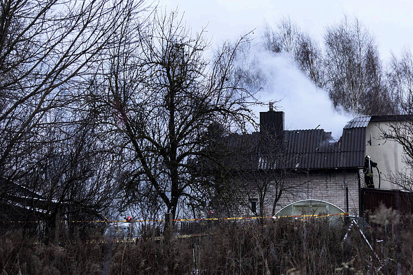 Dhl Cargo Plane Crashes In Lithuania