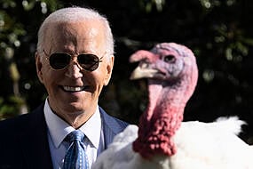 Joe Biden Begins Final White House Holiday Season With Turkey Pardons