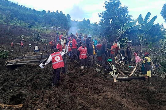 Death Toll Rises To At Least 15 After Landslides Bury 40 Homes In Eastern Uganda