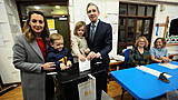 Taoiseach Casts Vote With His Family Early As General Election Under Way