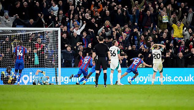 Crystal Palace Pick Up Late Point Against Newcastle