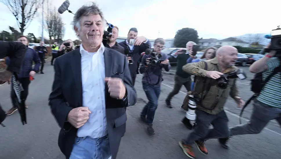 Gerard Hutch’s Dail Bid Ends With Him Running Away From Pandemonium At Count Centre